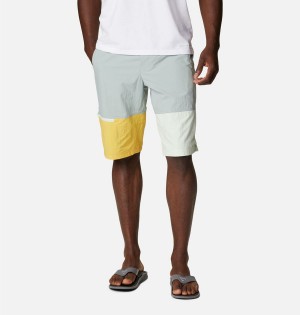 Grey Men's Columbia Summerdry Belted Shorts | 4197-FMYDB