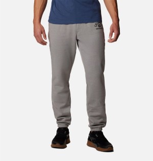 Grey Men's Columbia Trek Joggers Pants | 7512-JSMIF