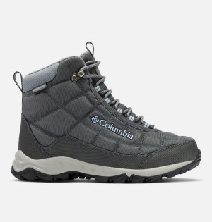 Grey Women's Columbia Firecamp Boots | 1524-CPZEI