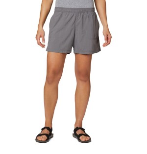 Grey Women's Columbia Sandy River Shorts | 2937-NYMRJ