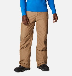 Khaki Men's Columbia Bugaboo IV Insulated Ski Pants | 4198-IPDZB