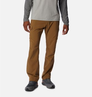 Khaki Men's Columbia Silver Ridge Utility Pants | 0285-ICMZA