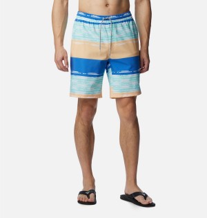 Multicolor Men's Columbia PFG Super Slack Tide Hybrid Water Shorts | 5841-JNFGS