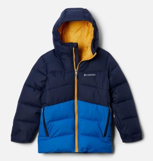 Navy Kids' Columbia Arctic Blast Jacket | 0874-CDNUI