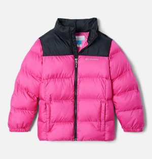 Pink Kids' Columbia Puffect Jacket | 9264-ABXHM