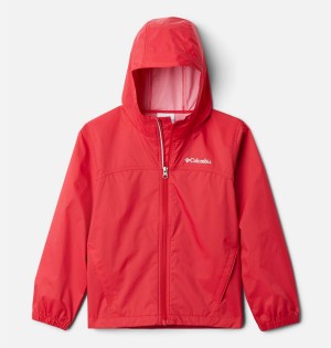 Red Kids' Columbia Glennaker Jacket | 2385-ACDQZ