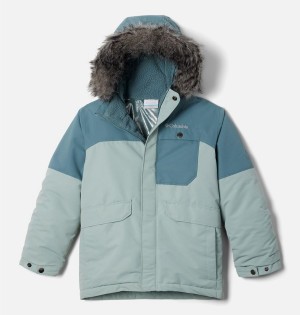 Turquoise Kids' Columbia Nordic Strider Jacket | 3954-KLMAO