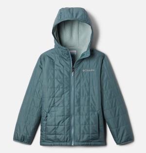 Turquoise Kids' Columbia Rugged Ridge Sherpa Lined Jacket | 3928-TJXCK