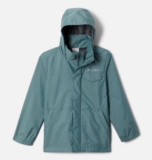 Turquoise Kids' Columbia Static Ridge Field Jacket | 8125-THYRE