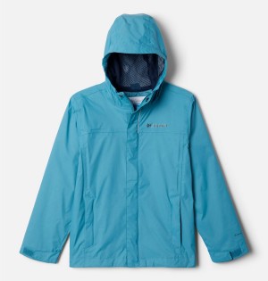 Turquoise Kids' Columbia Watertight II Jacket | 7421-BXSFD