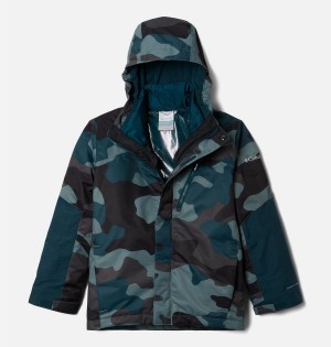 Turquoise Kids' Columbia Whirlibird II Interchange Jacket | 6042-DAOLG