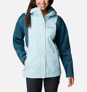 Turquoise Women's Columbia Hikebound Interchange 3 In 1 Jackets | 8947-MQXSL