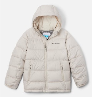 White Kids' Columbia Pike Lake II Hooded Jacket | 6320-LKWBI