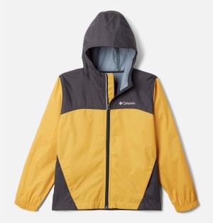 Yellow Kids' Columbia Glennaker Jacket | 6279-NIQAR