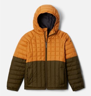 Yellow Kids' Columbia Humphrey Hills Puffer Jacket | 3728-HGBWM