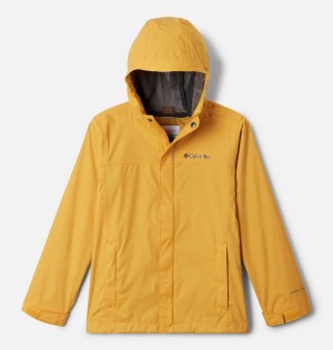 Yellow Kids' Columbia Watertight II Jacket | 1876-EGRNO