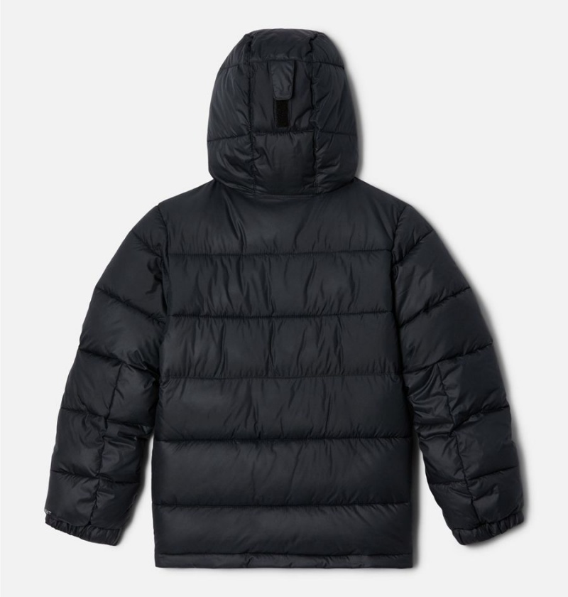 Black Kids' Columbia Pike Lake II Hooded Jacket | 2043-UXYJN