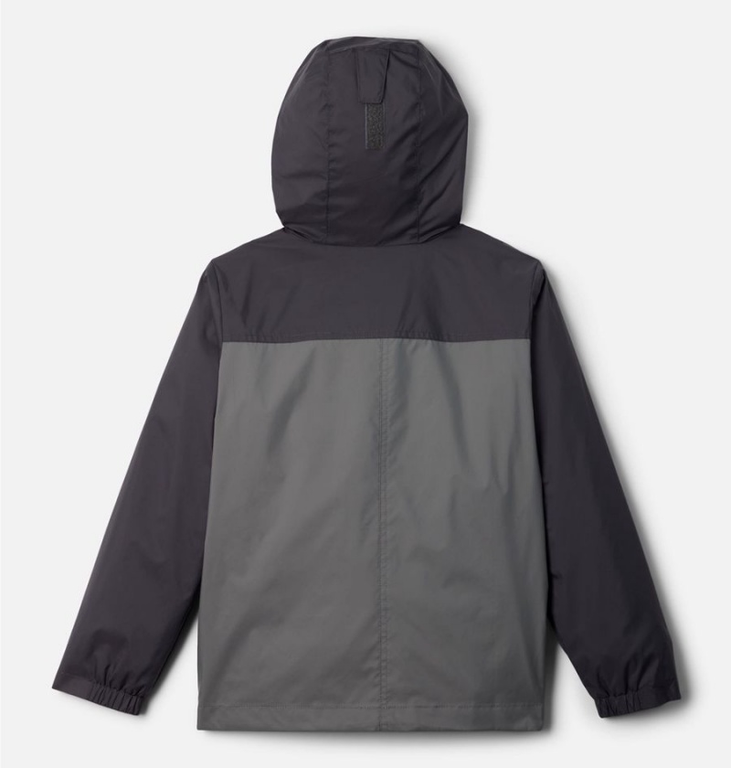 Black Kids' Columbia Rain-Zilla Jacket | 5630-HMNED