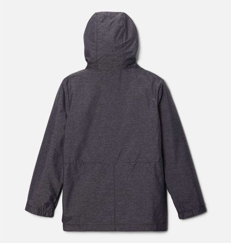 Black Kids' Columbia Static Ridge Field Jacket | 2638-JXPZT