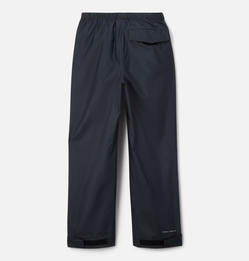 Black Kids' Columbia Trail Adventure Rain Pants | 2018-DBVUO