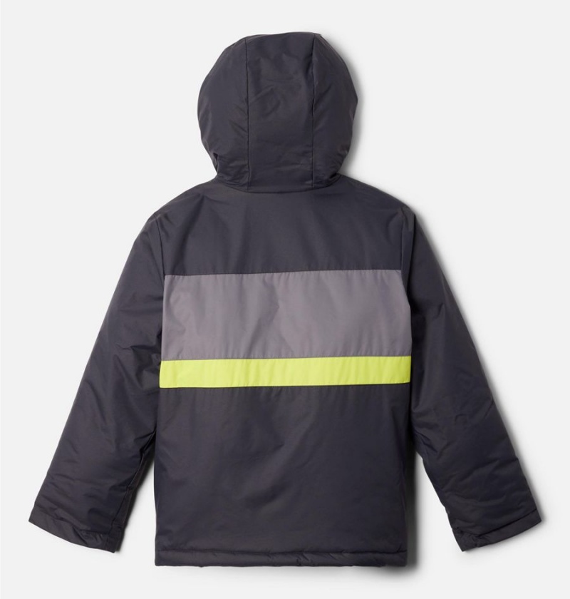 Black Kids' Columbia Valley Runner Jacket | 8239-RBMZQ