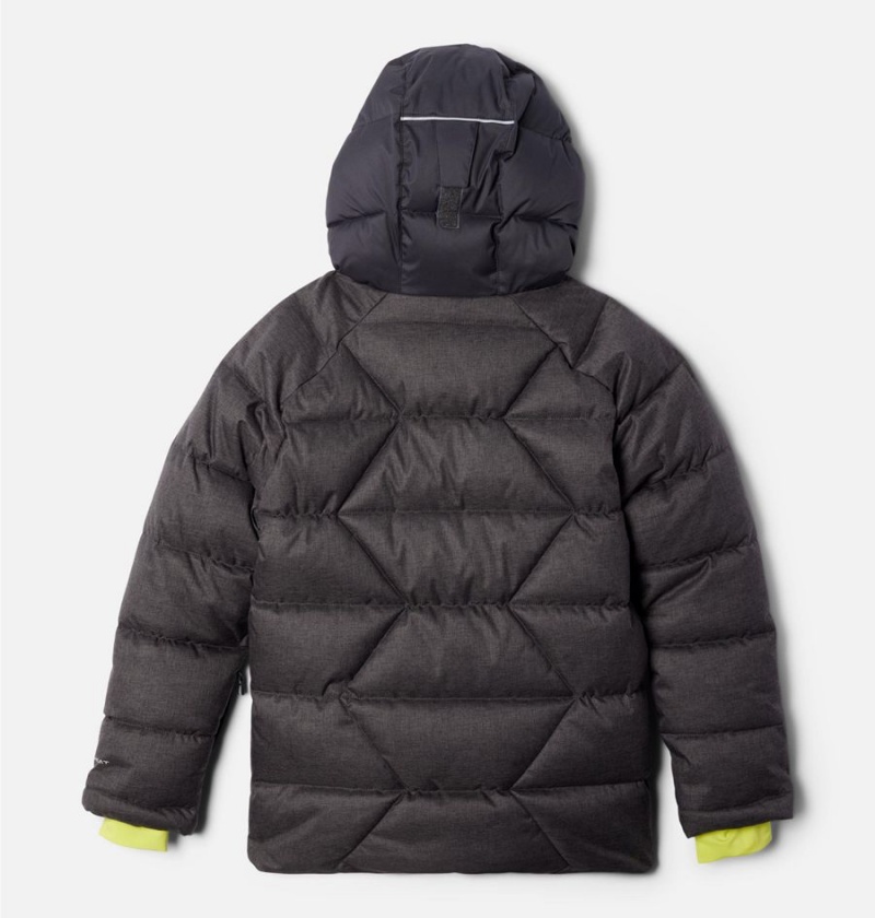 Black Kids' Columbia Winter Powder II Quilted Jacket | 6230-RHQEP