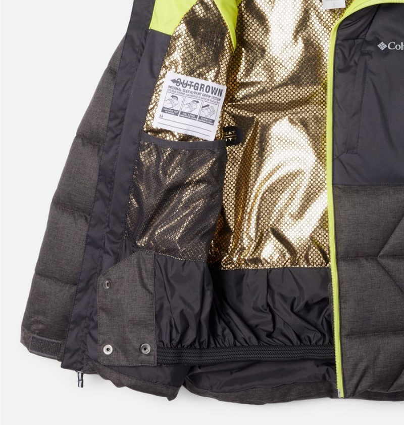 Black Kids' Columbia Winter Powder II Quilted Jacket | 6230-RHQEP