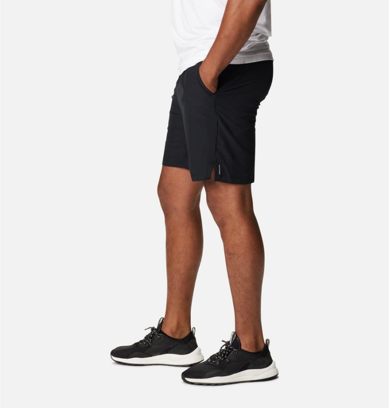 Black Men's Columbia Alpine Chill Zero Shorts | 6904-EZBLY