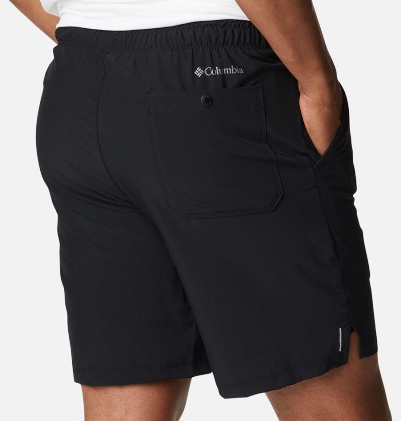 Black Men's Columbia Alpine Chill Zero Shorts | 6904-EZBLY