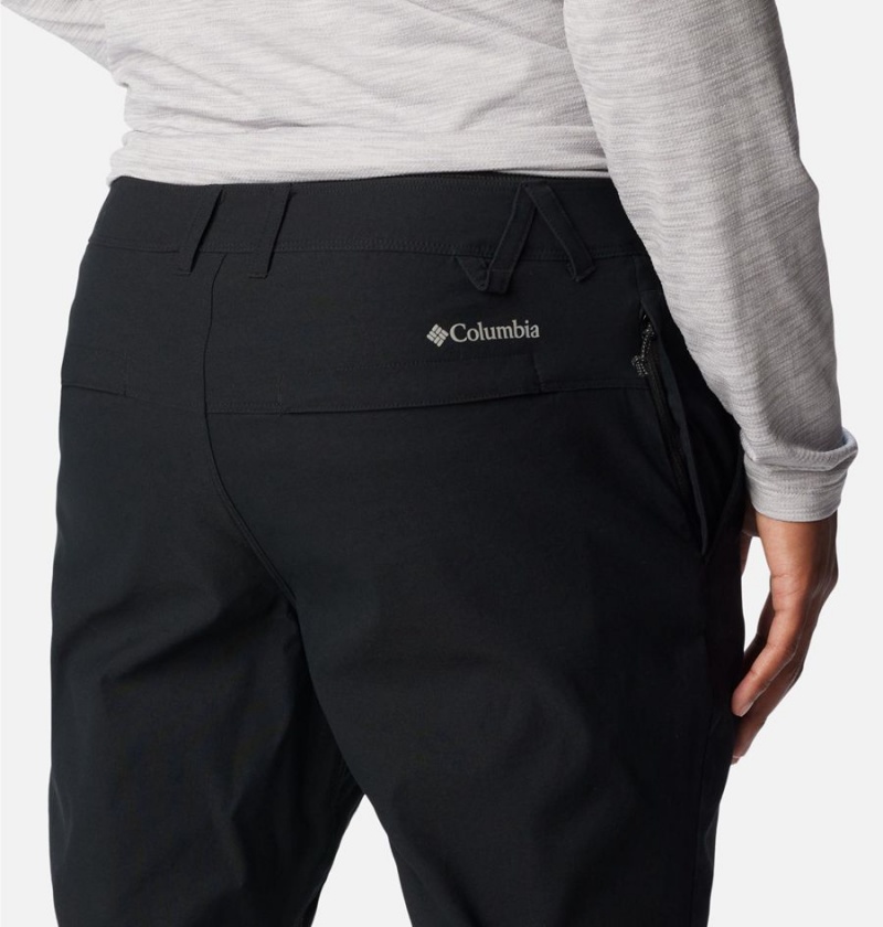 Black Men's Columbia Black Mesa Woven Pants | 2145-PUOIK