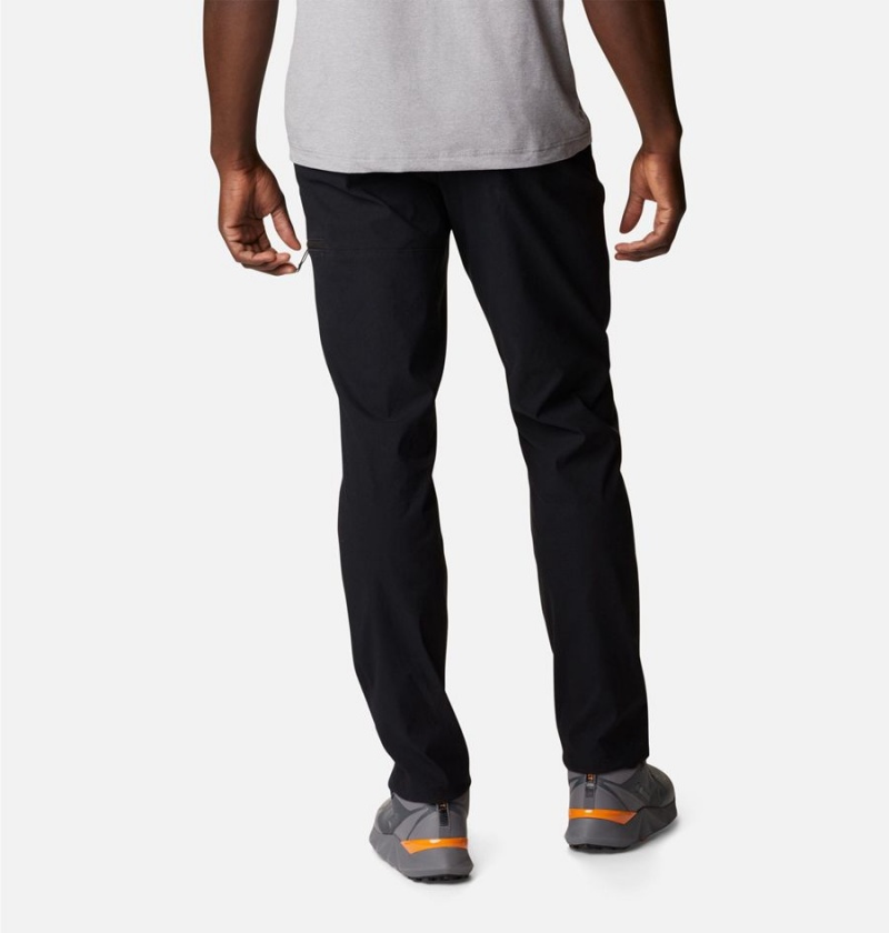 Black Men's Columbia Canyon Gate Chino Pants | 5647-BWPOE