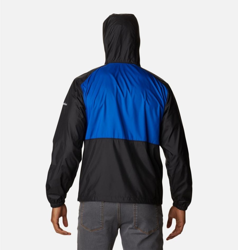 Black Men's Columbia Collegiate Flash Forward Jacket - Kentucky Windbreaker | 9162-LSITV