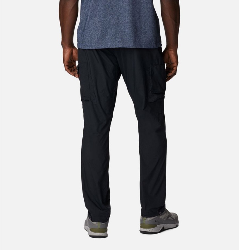 Black Men's Columbia Deschutes Valley Pants | 6751-HJXMA