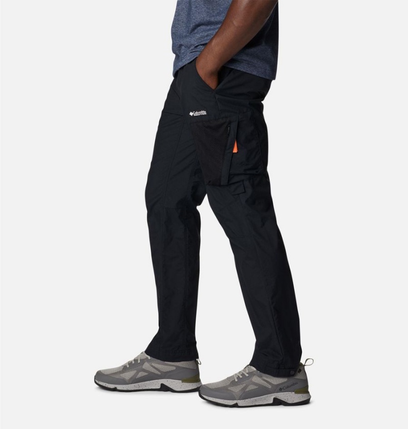 Black Men's Columbia Deschutes Valley Pants | 6751-HJXMA