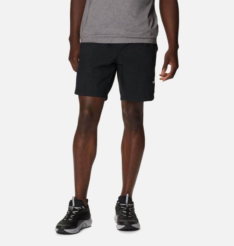 Black Men's Columbia Deschutes Valley Reversible Shorts | 2016-MVXCO