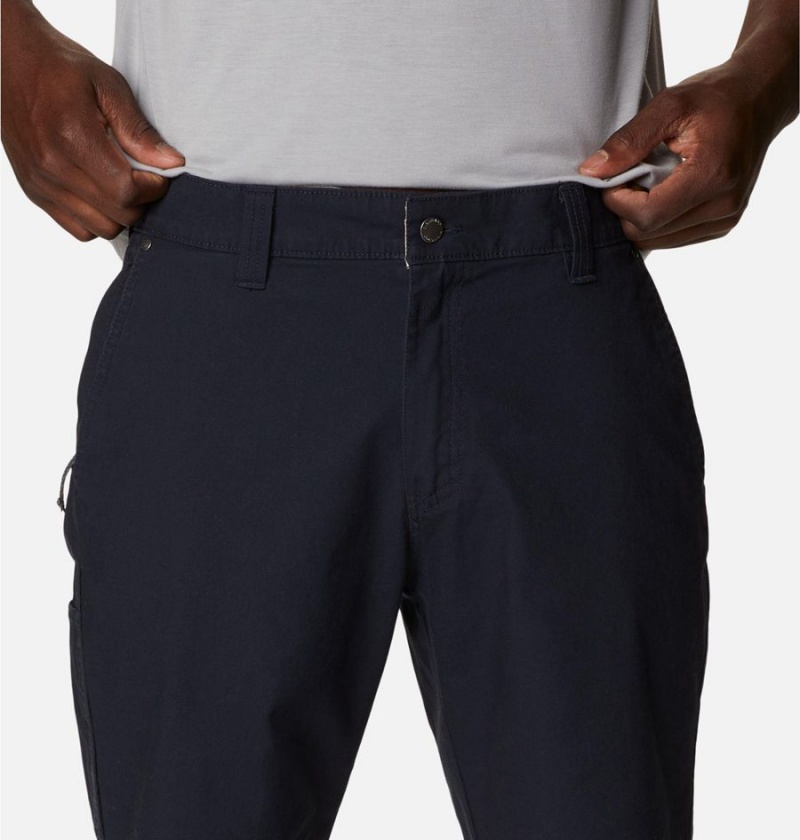 Black Men's Columbia Flex ROC Shorts | 2389-FGVNA