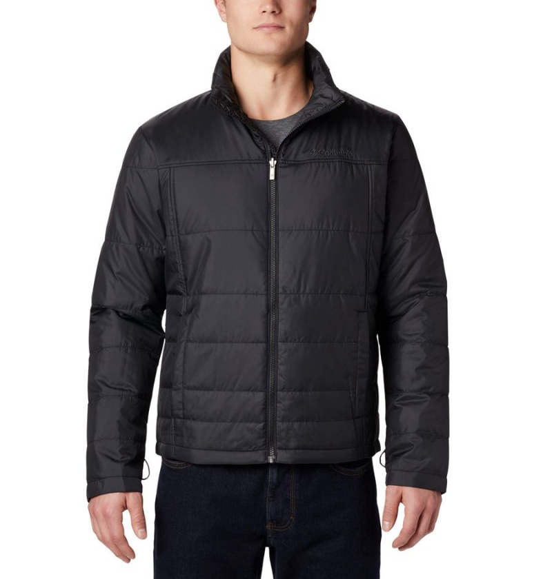 Black Men's Columbia Horizons Pine Interchange 3 In 1 Jackets | 4805-KTFAB