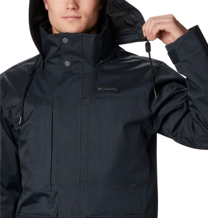 Black Men's Columbia Horizons Pine Interchange 3 In 1 Jackets | 4805-KTFAB