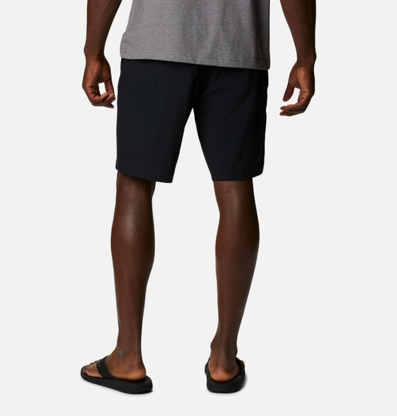 Black Men's Columbia Kenvile Lake Shorts | 2751-QDAJH