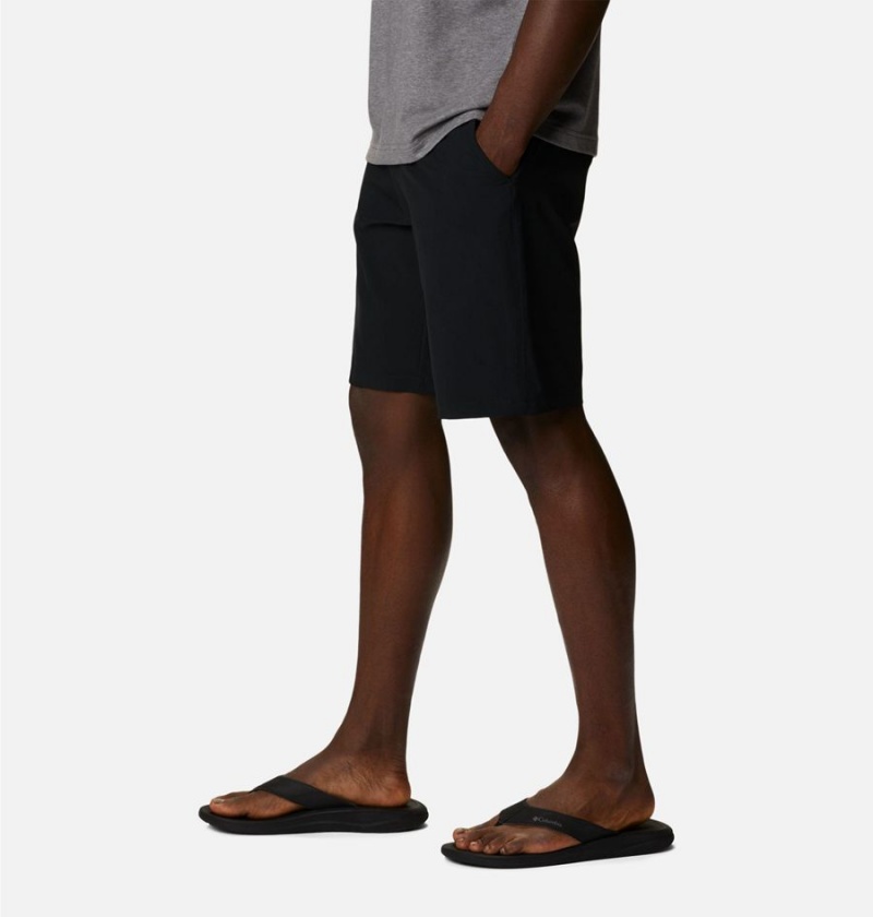 Black Men's Columbia Kenvile Lake Shorts | 2751-QDAJH