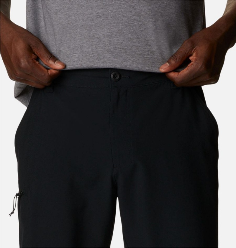 Black Men's Columbia Kenvile Lake Shorts | 2751-QDAJH