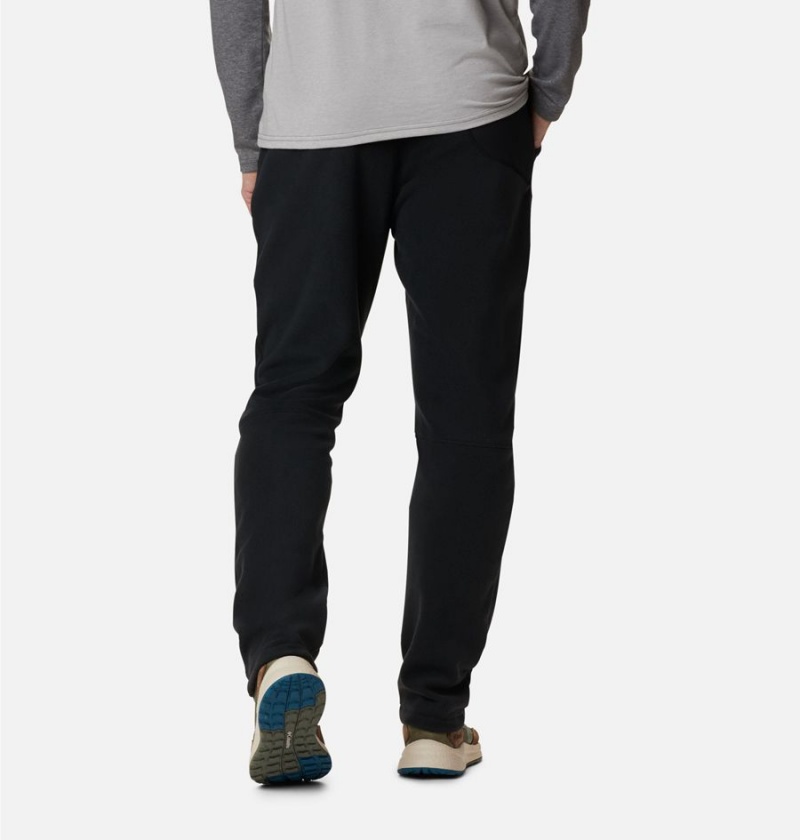 Black Men's Columbia Rapid Expedition Fleece Pants | 4968-KTRUH