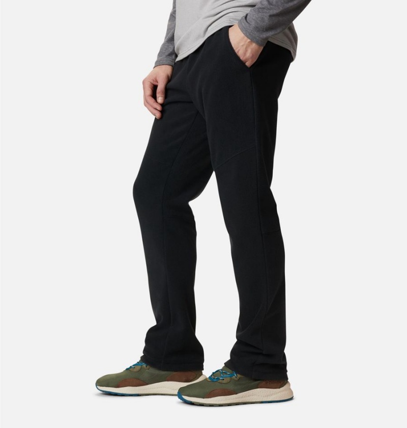 Black Men's Columbia Rapid Expedition Fleece Pants | 4968-KTRUH