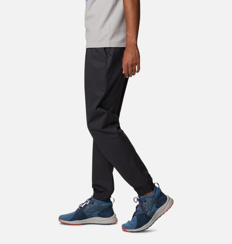 Black Men's Columbia Rapid Rivers Joggers Pants | 1269-TZRGN