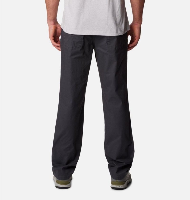 Black Men's Columbia Rapid Rivers Pants | 6892-RCSJX