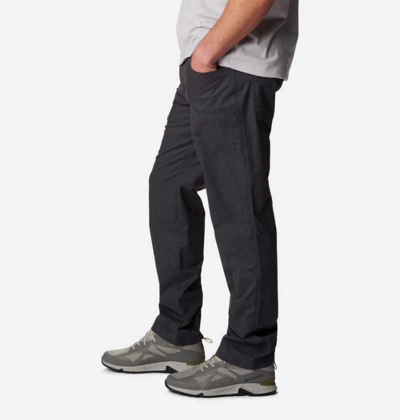 Black Men's Columbia Rapid Rivers Pants | 6892-RCSJX