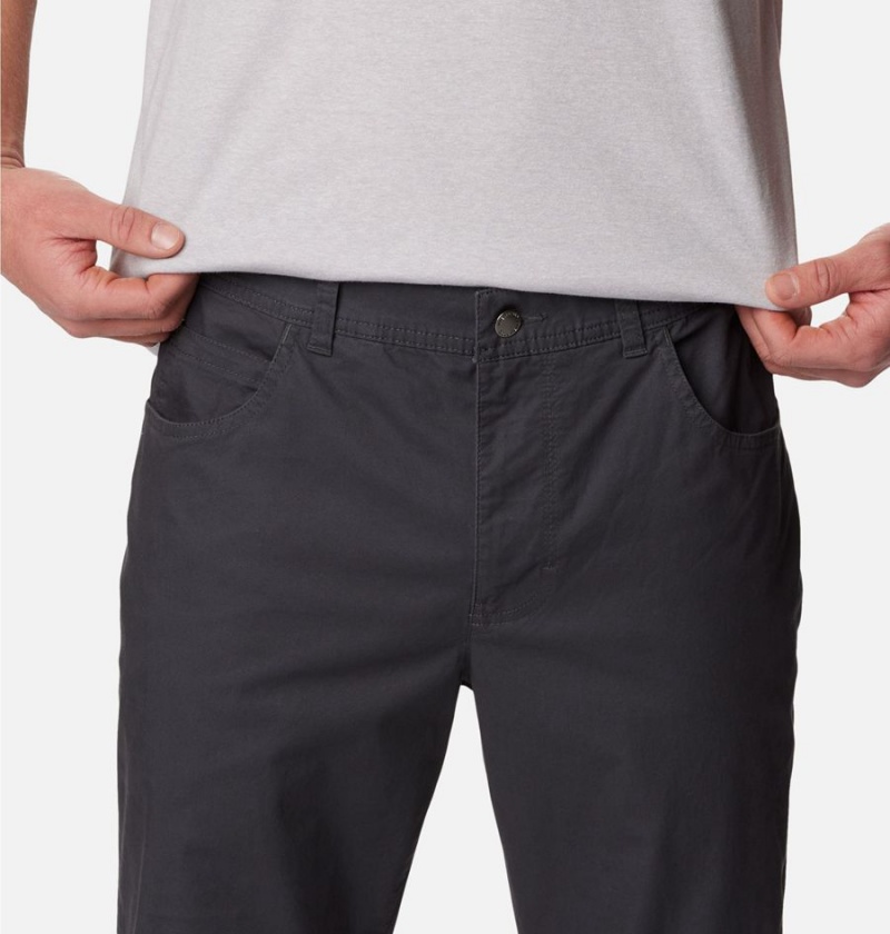 Black Men's Columbia Rapid Rivers Pants | 6892-RCSJX