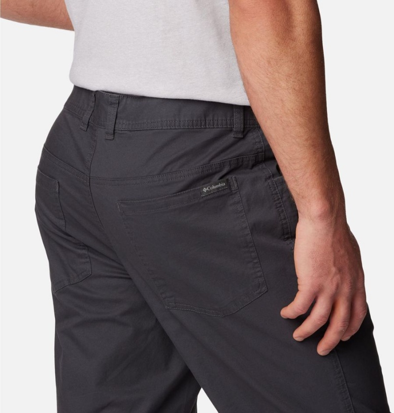 Black Men's Columbia Rapid Rivers Pants | 6892-RCSJX