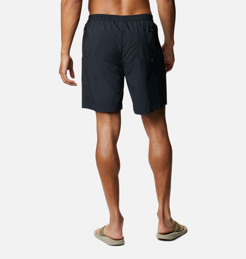 Black Men's Columbia Summerdry Shorts | 3168-NXSIJ