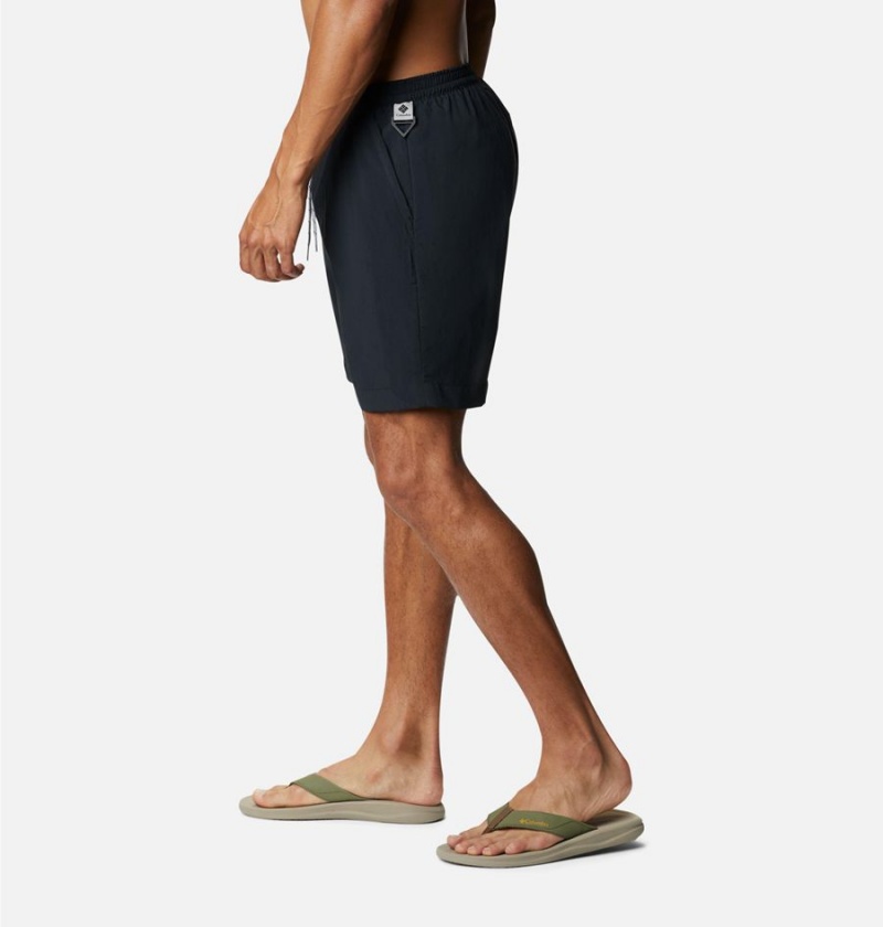 Black Men's Columbia Summerdry Shorts | 3168-NXSIJ